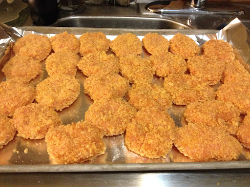 Easy Chicken nuggets (from ground chicken)